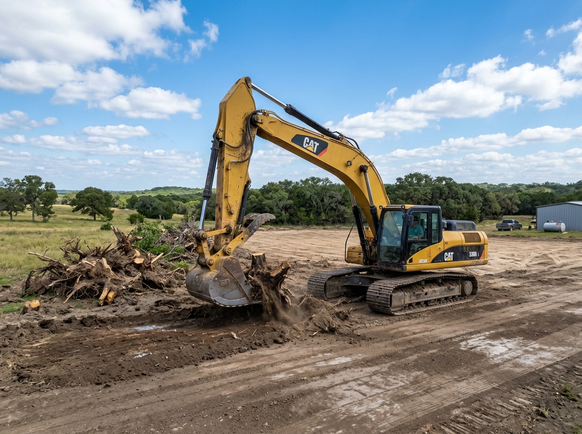 Excavation and Stump Removal Services in Texas