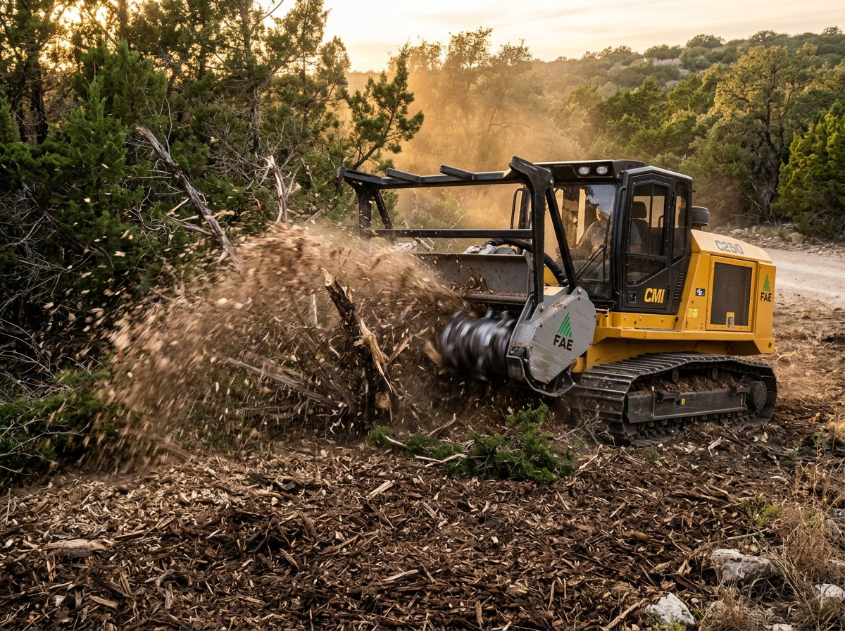Forestry Mulching Services in Houston Texas
